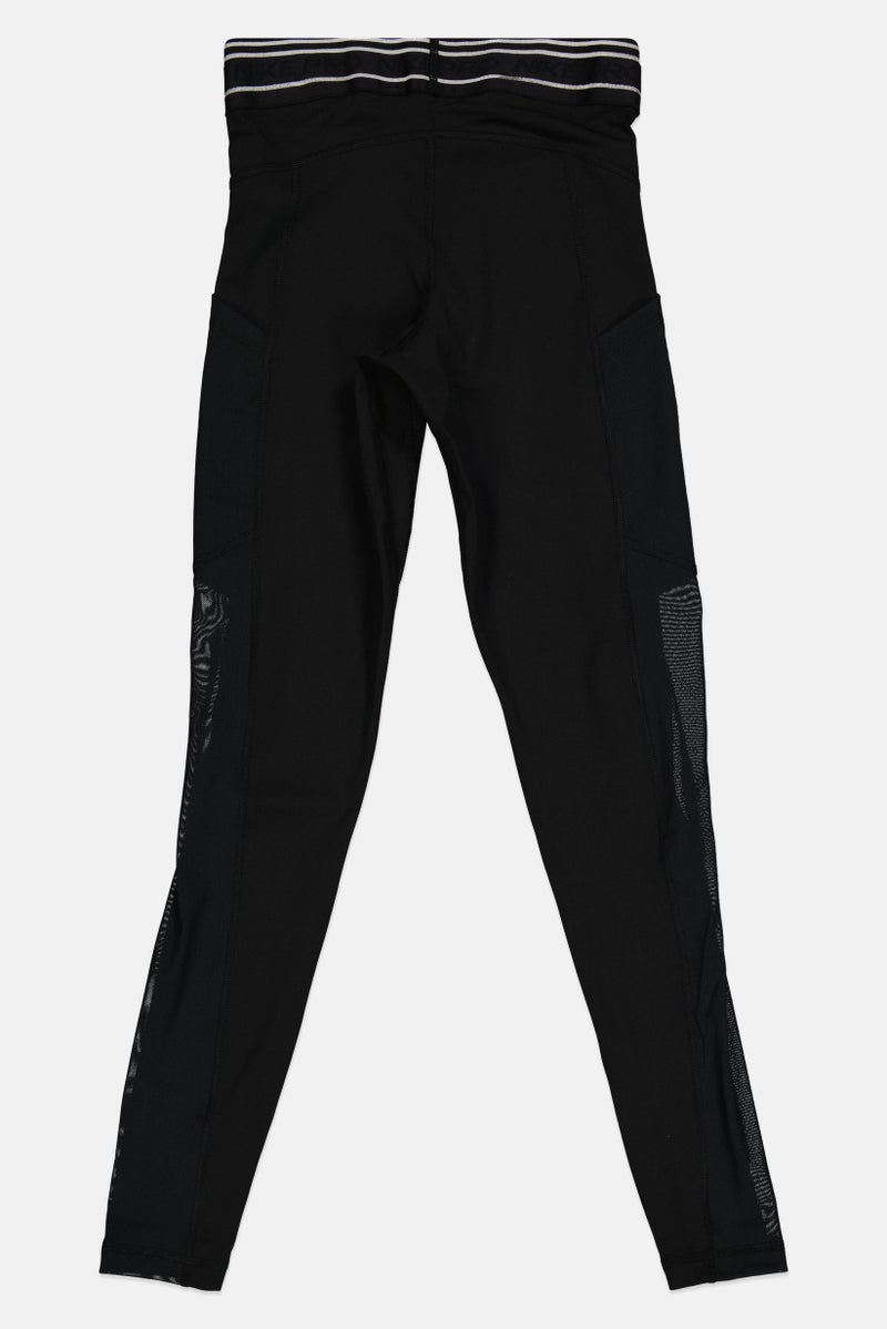 Nike  leggings جري ضيقة للنساء، سوداء - Image 2